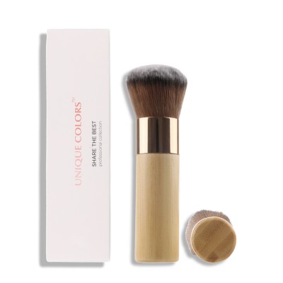 oem High Quality Private label Eco-Friend Bamboo Handle Makeup Brush