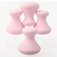 New arrival 2020 Non latex latex free PU Rigid double end use small wais Cosmetic makeup sponge blender