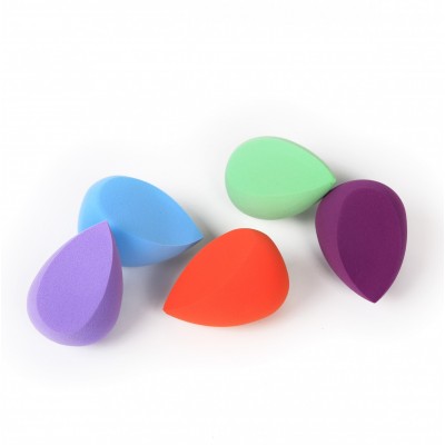 Extremely soft latex free travel cosmetic tool facial makeup sponge case