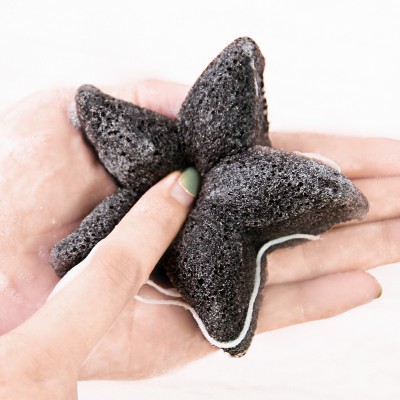 Eco friendly Sea Star 100%  Gentle Magic Skin Care Organic Konjac Sponge