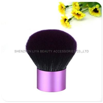 China wholesale top soft hair mini two tone kabuki makeup brush