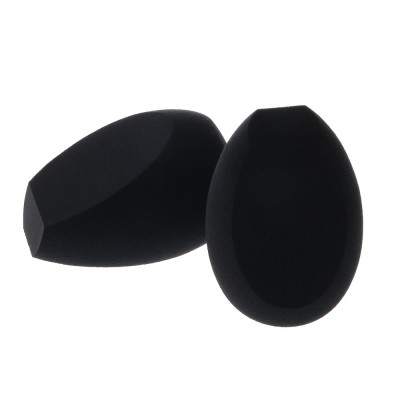 2020 New design black makeup blender beauty sponge for cosmetic vegan makeup sponge