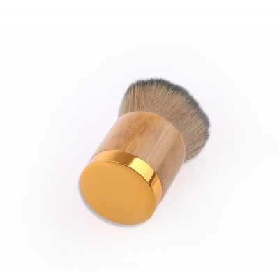 Natural  wooden handle  makeup Cosmetics brush  bamboo Kabuki Brush